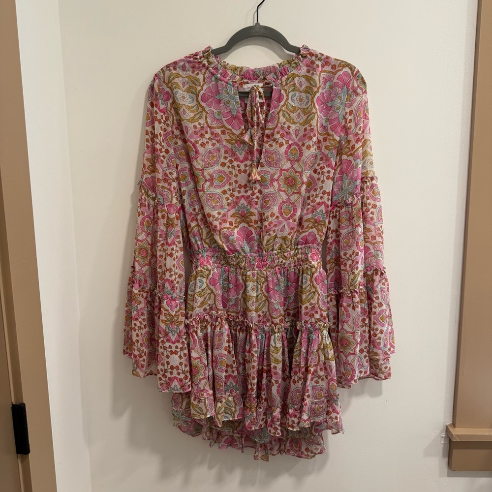 MISA Los Angeles Leeva Dress in Veranda Flora